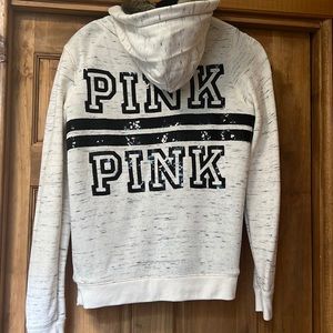 VS pink furl lined hoodie-S